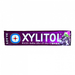 Жевательная резинка "Xylitol" виноград LOTTE 21г