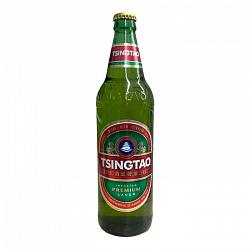 Пиво светлое фильтр. 4,7% Tsingtao 640мл