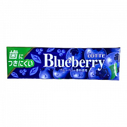 Жевательная резинка BlueBerry "Голубика" LOTTE 26.1г