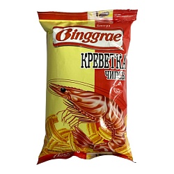 Чипсы со вкусом креветки Binggrae 50г