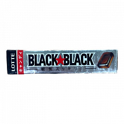 Леденцы "Black Black" LOTTE 44г