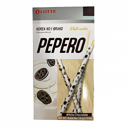 Печенье соломка "Pepero" с белым шоколадом LOTTE 32г