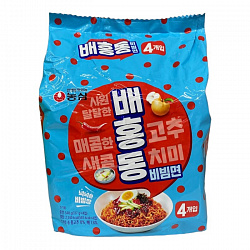 Лапша б/п "Bae Hong Dong" (4 шт.) Nongshim 548г