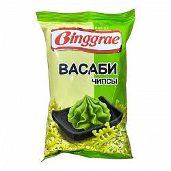 Чипсы со вкусом васаби Binggrae 50г